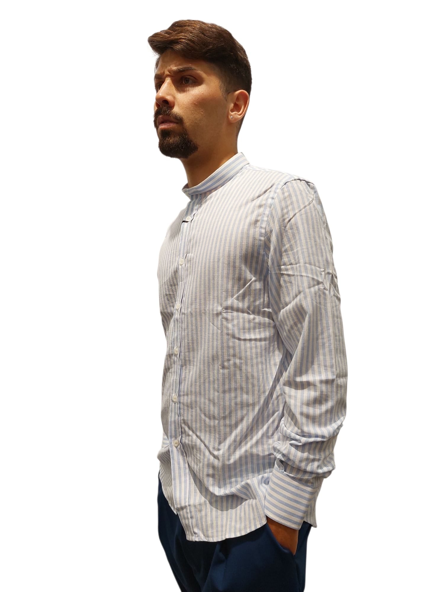 Camicia Lino John ferretto