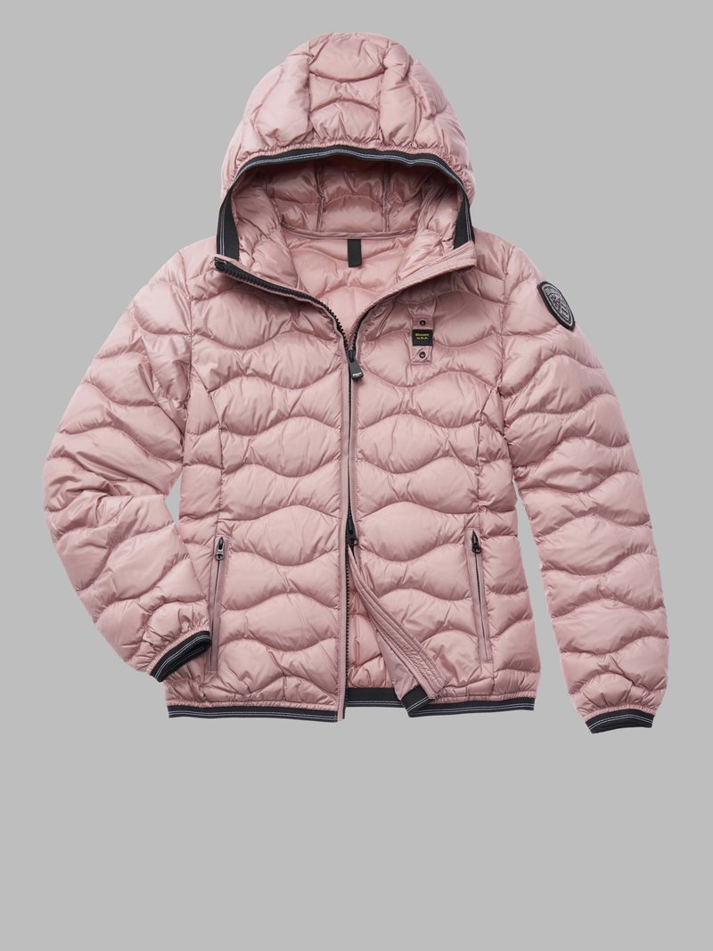 PIUMINO AD ONDE CON CAPPUCCIO GEORGIA BLAUER