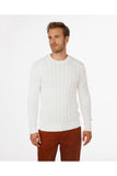 PULLOVER CON TRECCE MARKUP