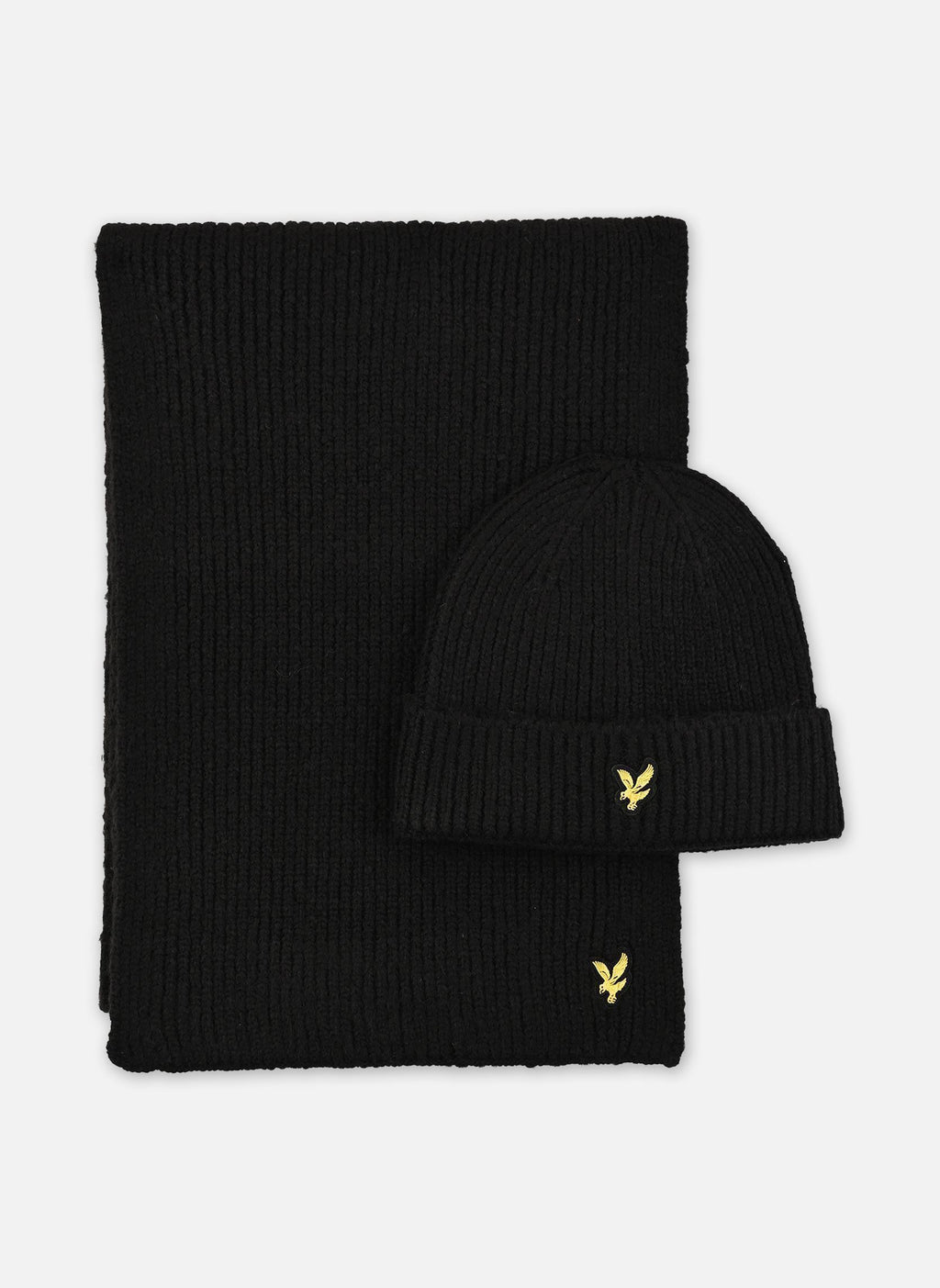 brushed scarf and beanie set lyle