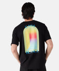 Black & Pink Arches Short Sleeve T‑Shirt