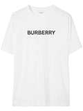 BURBERR Y T-shirt in cotone con logo