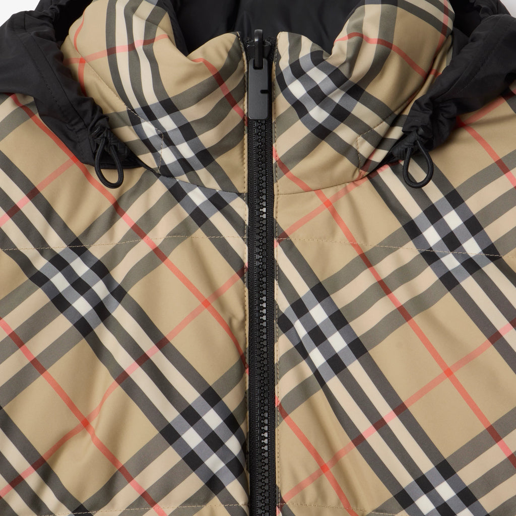 Piumino Snowdon Check reversibile Burberry