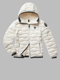 BLAUER  PIUMINO A ONDE COLORI MODA CAMELIA