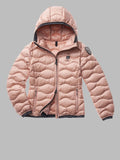 BLAUER  PIUMINO A ONDE COLORI MODA CAMELIA