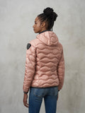 BLAUER  PIUMINO A ONDE COLORI MODA CAMELIA