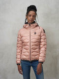 BLAUER  PIUMINO A ONDE COLORI MODA CAMELIA