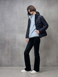 BLAUER  PIUMINO A ONDE COLORI MODA CAMELIA