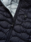 BLAUER  PIUMINO A ONDE COLORI MODA CAMELIA