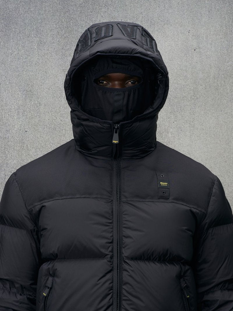 BLAUER PIUMINO CON PATCH BERNARD