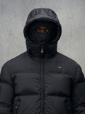 BLAUER PIUMINO CON PATCH BERNARD