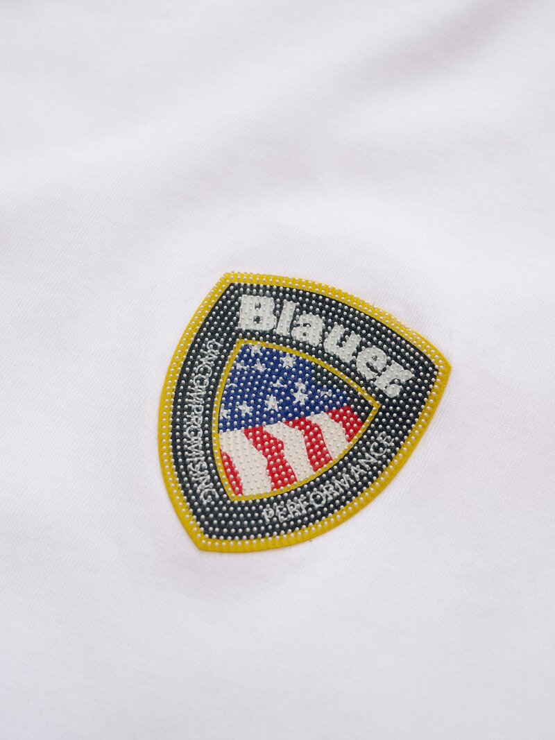 BLAUER T-SHIRT LOGO GOMMATOFAXON
