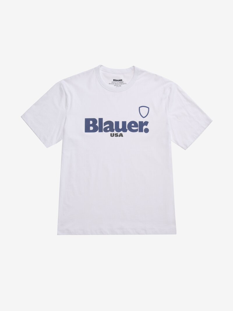 BLAUER T-SHIRT GOMMATA 3D FAVRE