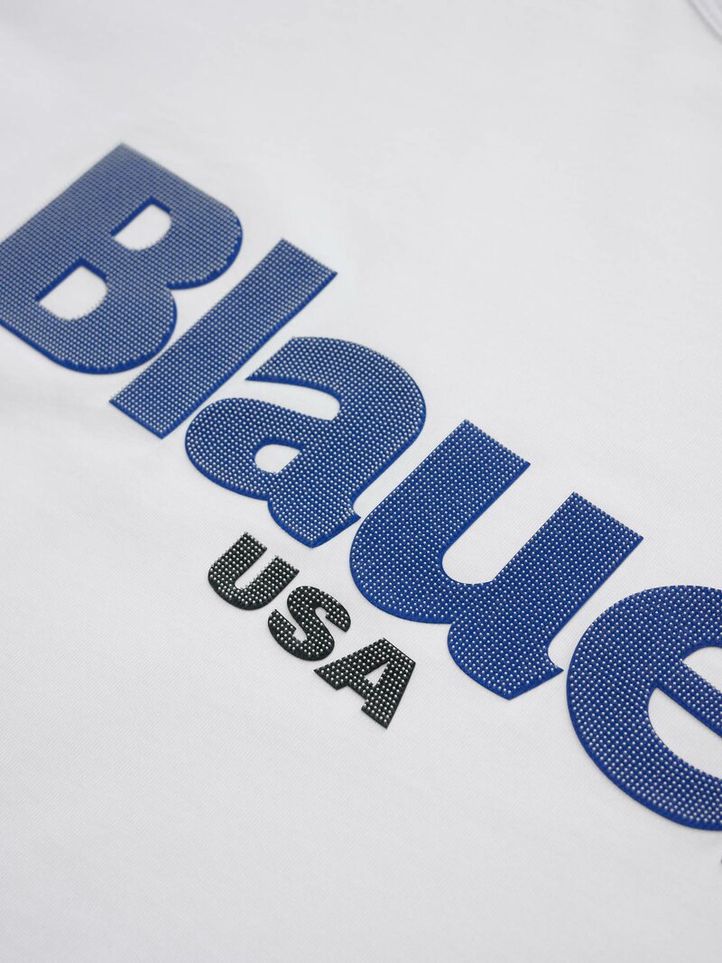 BLAUER T-SHIRT GOMMATA 3D FAVRE