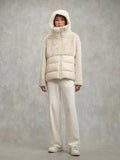GIUBBETTO NYLON CON PELLICCIA ECO FANEVIL BLAUER