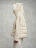 GIUBBETTO NYLON CON PELLICCIA ECO FANEVIL BLAUER