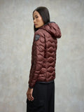 BLAUER PIUMINO AD ONDE CAMELIA