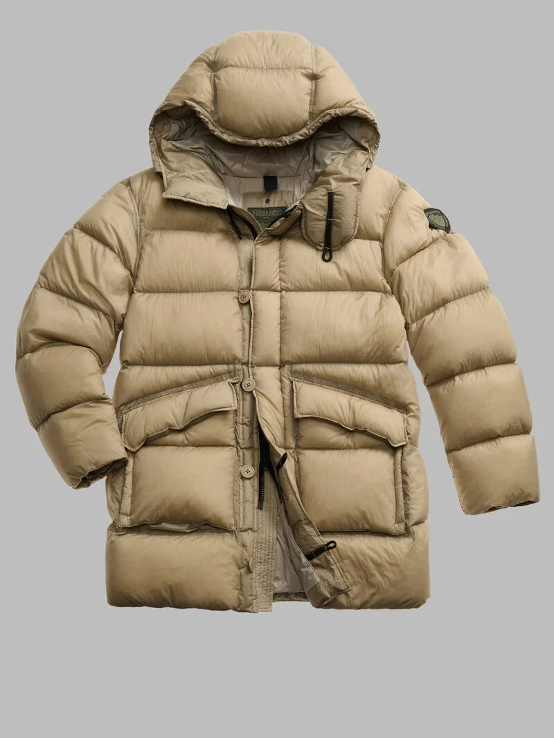 BLAUER PIUMINO LUNGO BASTO