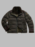 BLAUER GIUBBETTO NYLON E MONTONE ECO ORGAN
