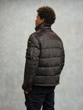 BLAUER GIUBBETTO NYLON E MONTONE ECO ORGAN