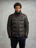 BLAUER GIUBBETTO NYLON E MONTONE ECO ORGAN