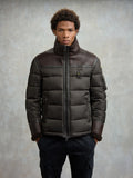 BLAUER GIUBBETTO NYLON E MONTONE ECO ORGAN