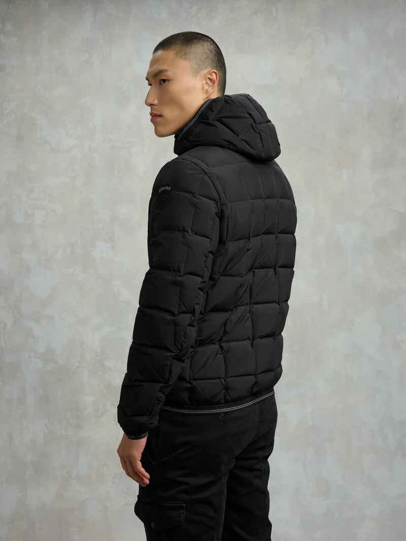 BLAUER PIUMINO QUADRETTATO DALIN