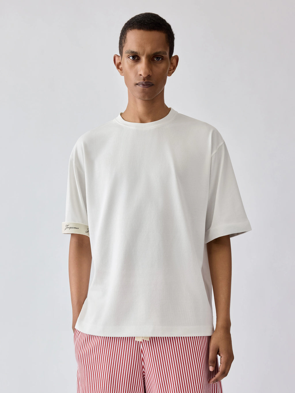 T-shirt a maniche corte Rond Carré JACQUEMUS