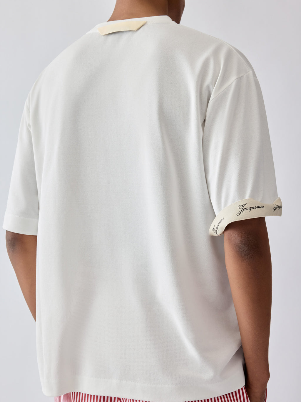 T-shirt a maniche corte Rond Carré JACQUEMUS