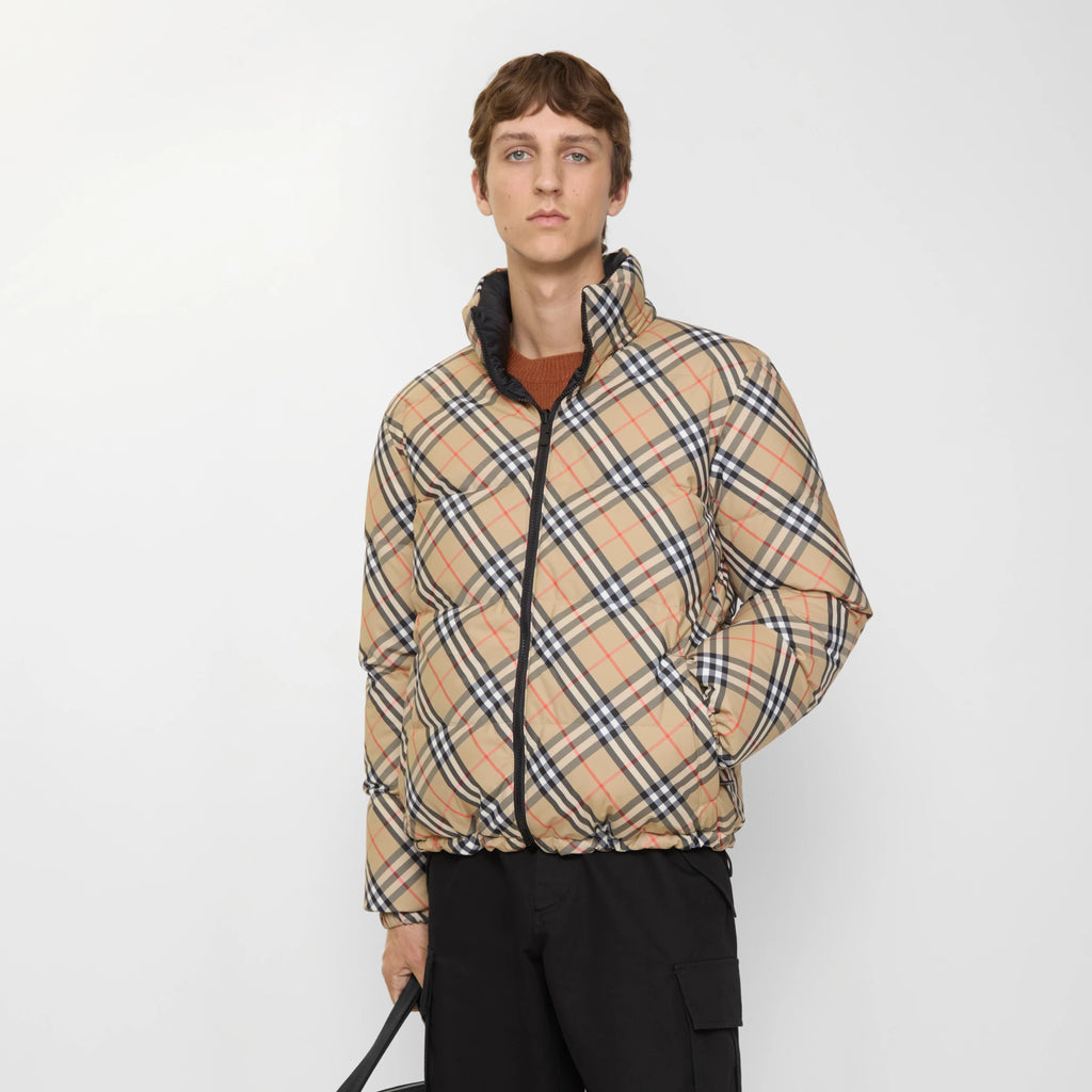Piumino Snowdon Check reversibile Burberry