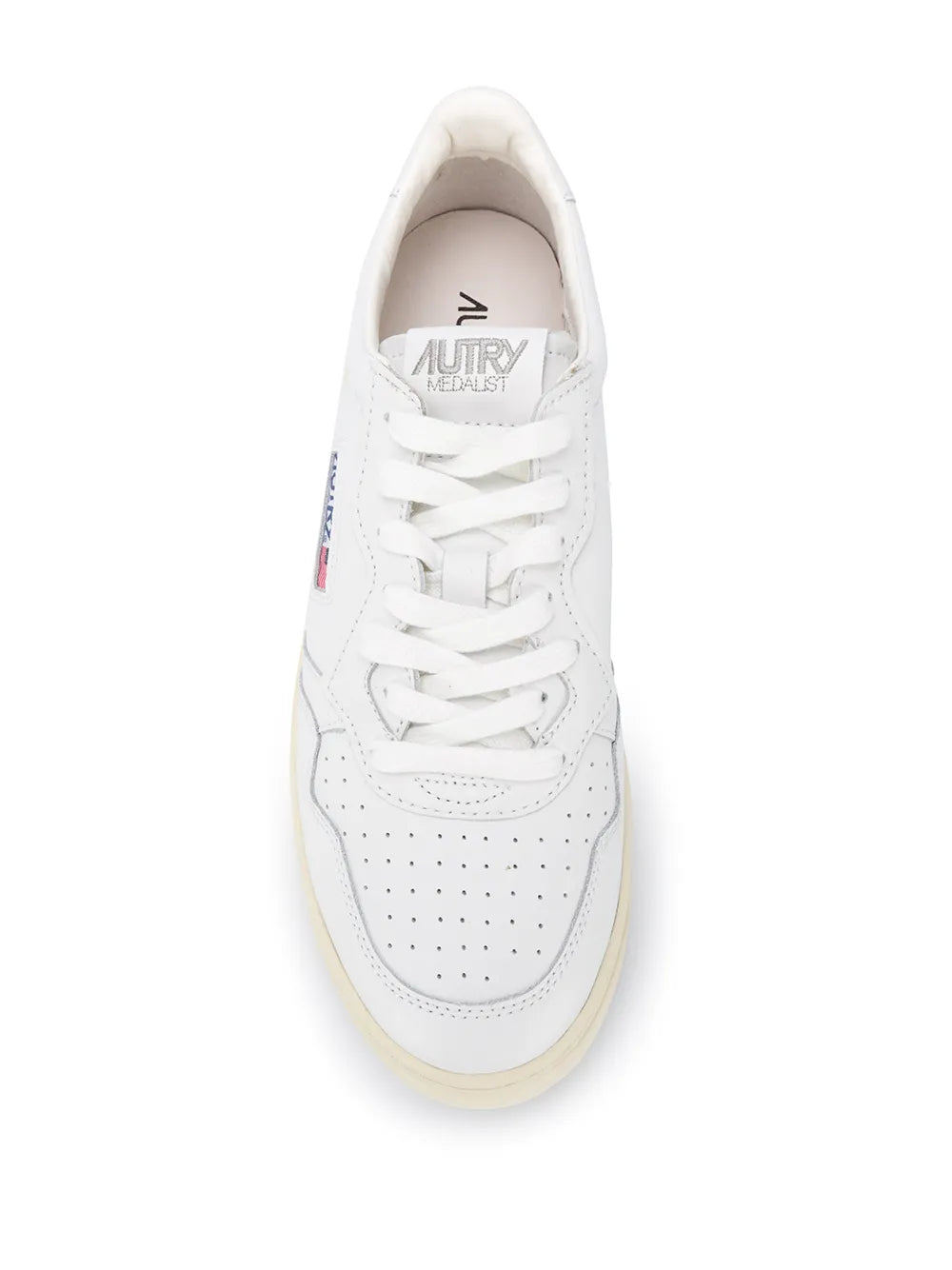 Autry SNEAKERS MEDALIST LOW IN PELLE BIANCA - cod. 402317
