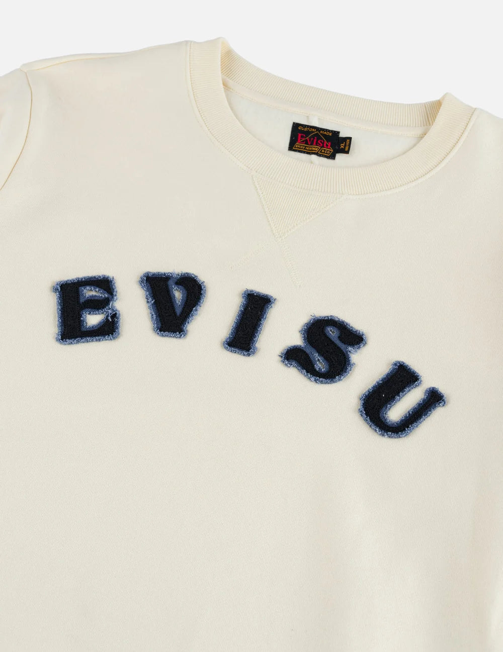Evisu Embroidery Badge Fleece Felpa