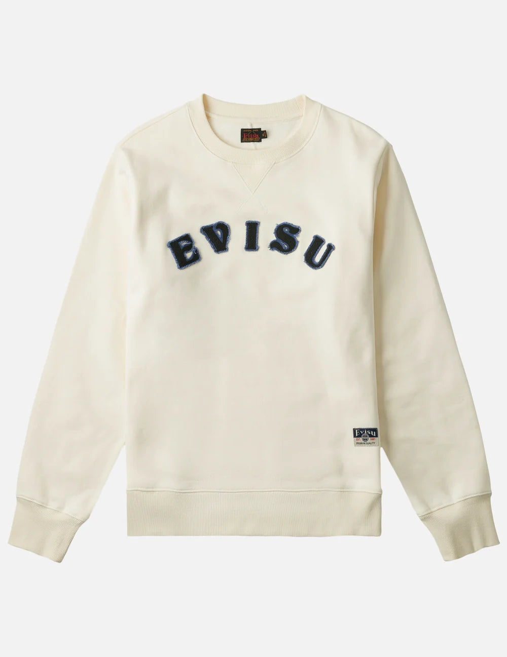 Evisu Embroidery Badge Fleece Felpa
