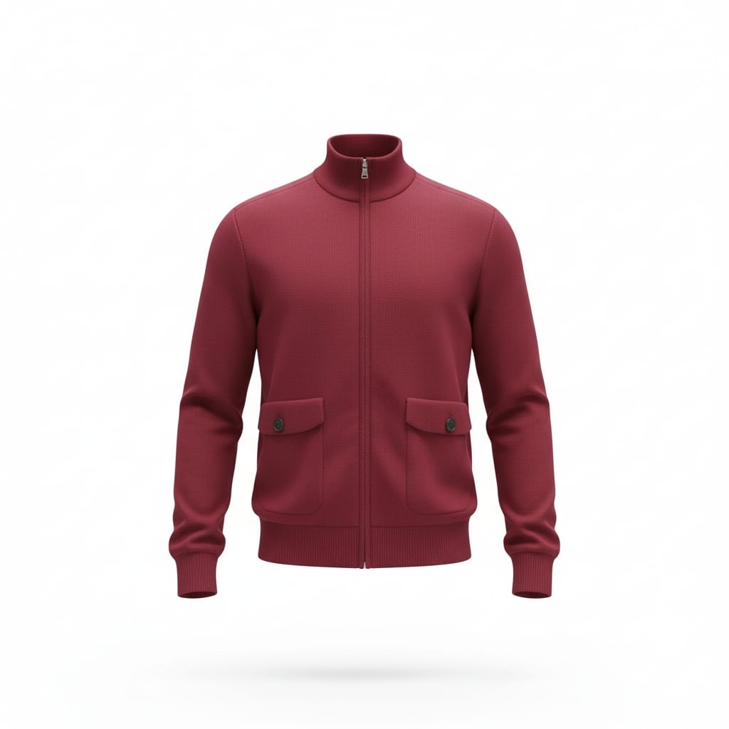 CARDIGAN ZIP J.FERRETTO