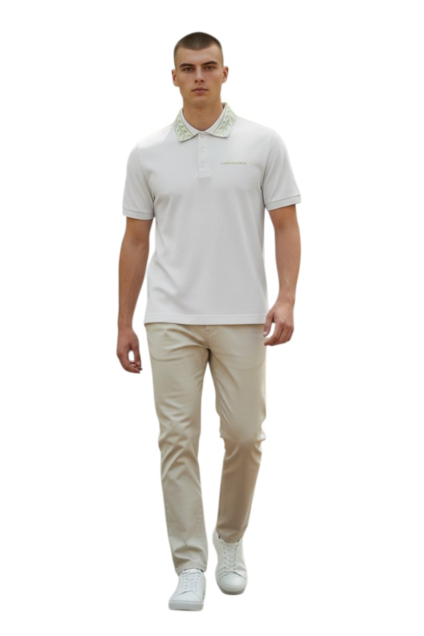 Laurel Pique Short Sleeve Polo Shirt