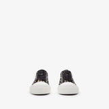 BURBERR Y Sneaker in cotone Check Uomo