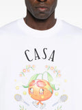 Casa Way Orange Mascot Short Sleeve T-Shirt