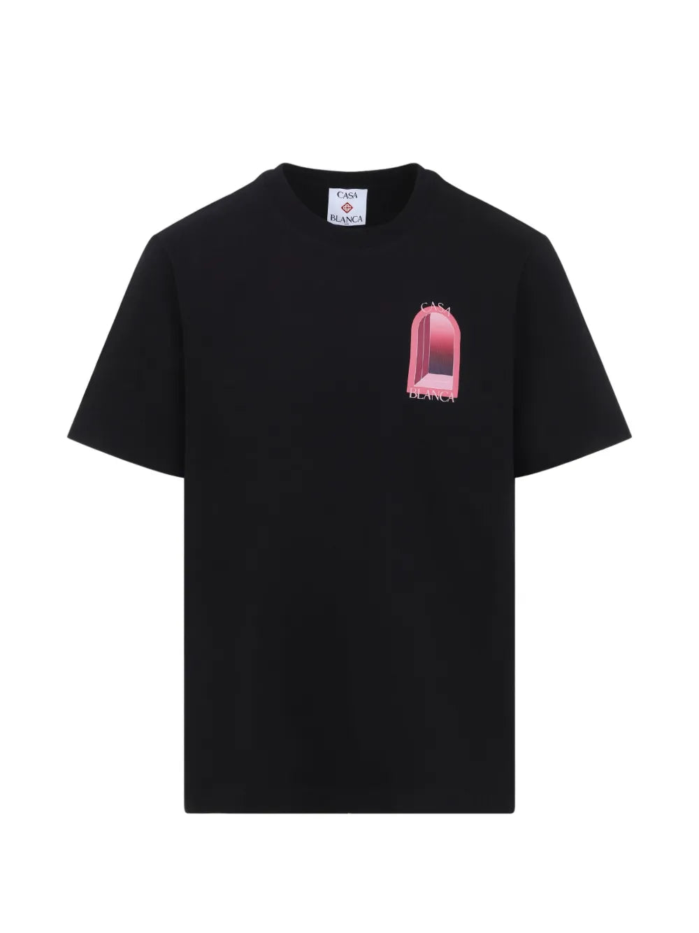 Black & Pink Arches Short Sleeve T‑Shirt