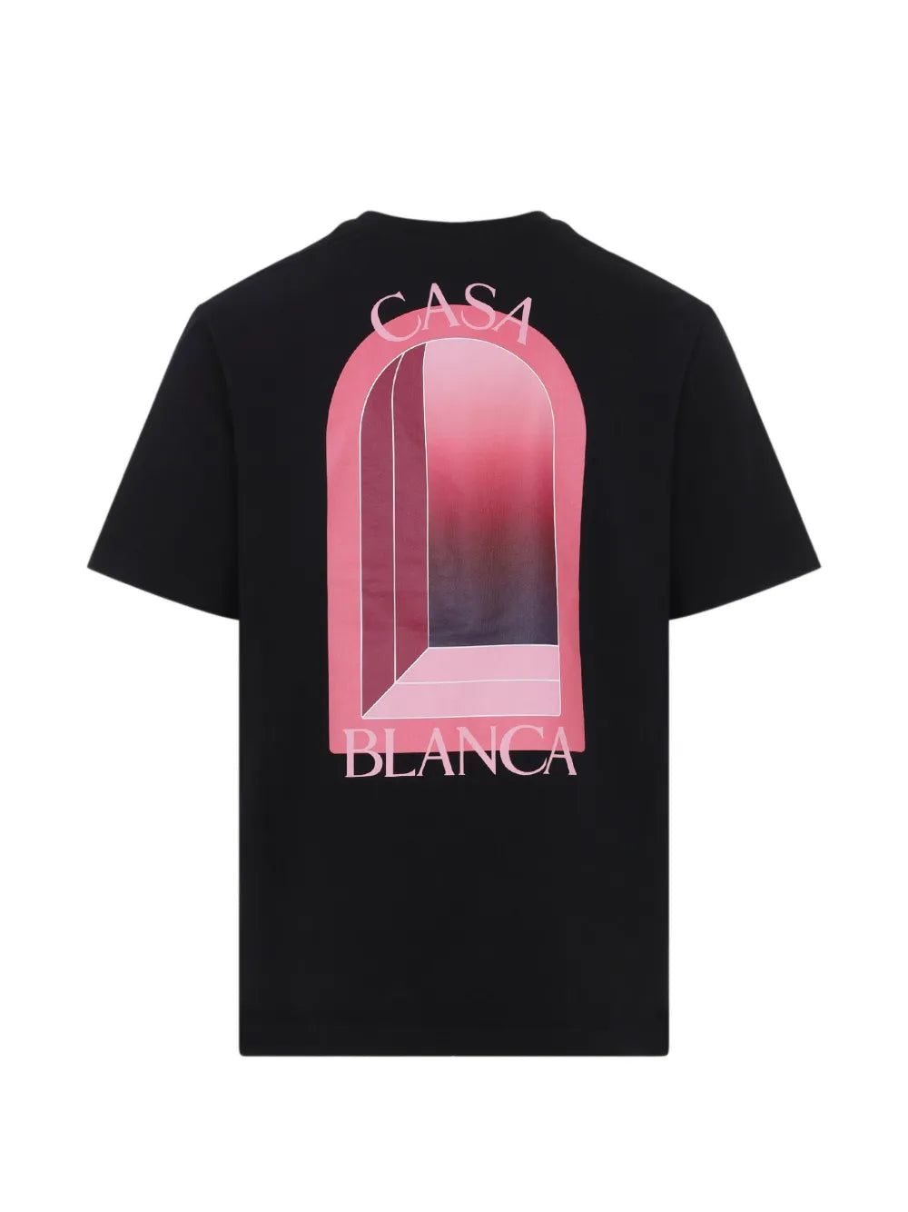 Black & Pink Arches Short Sleeve T‑Shirt