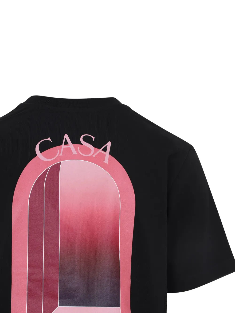 Black & Pink Arches Short Sleeve T‑Shirt
