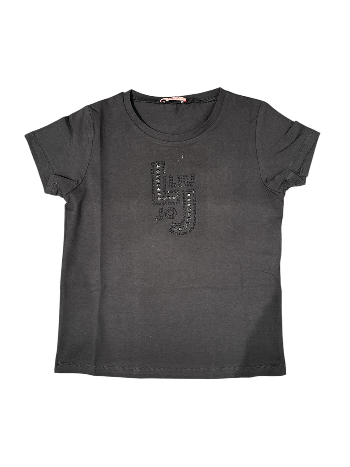 T-shirt in cotone con logo LIU-JO GA5119