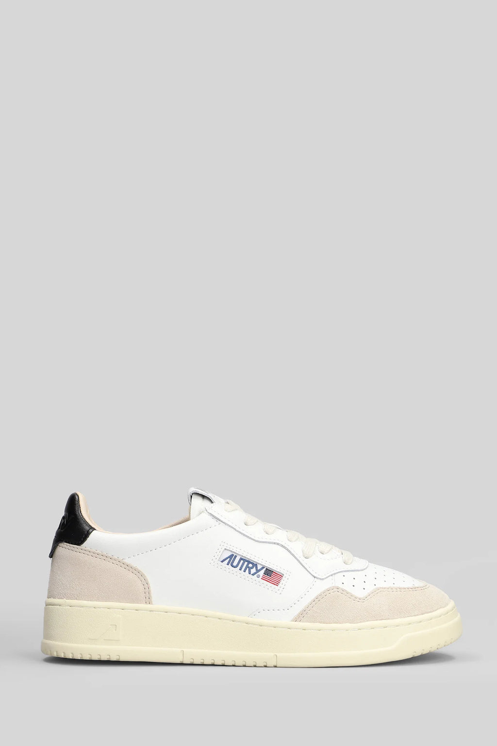SNEAKERS MEDALIST LOW IN PELLE BIANCA