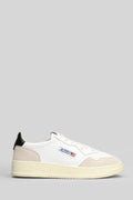SNEAKERS MEDALIST LOW IN PELLE BIANCA