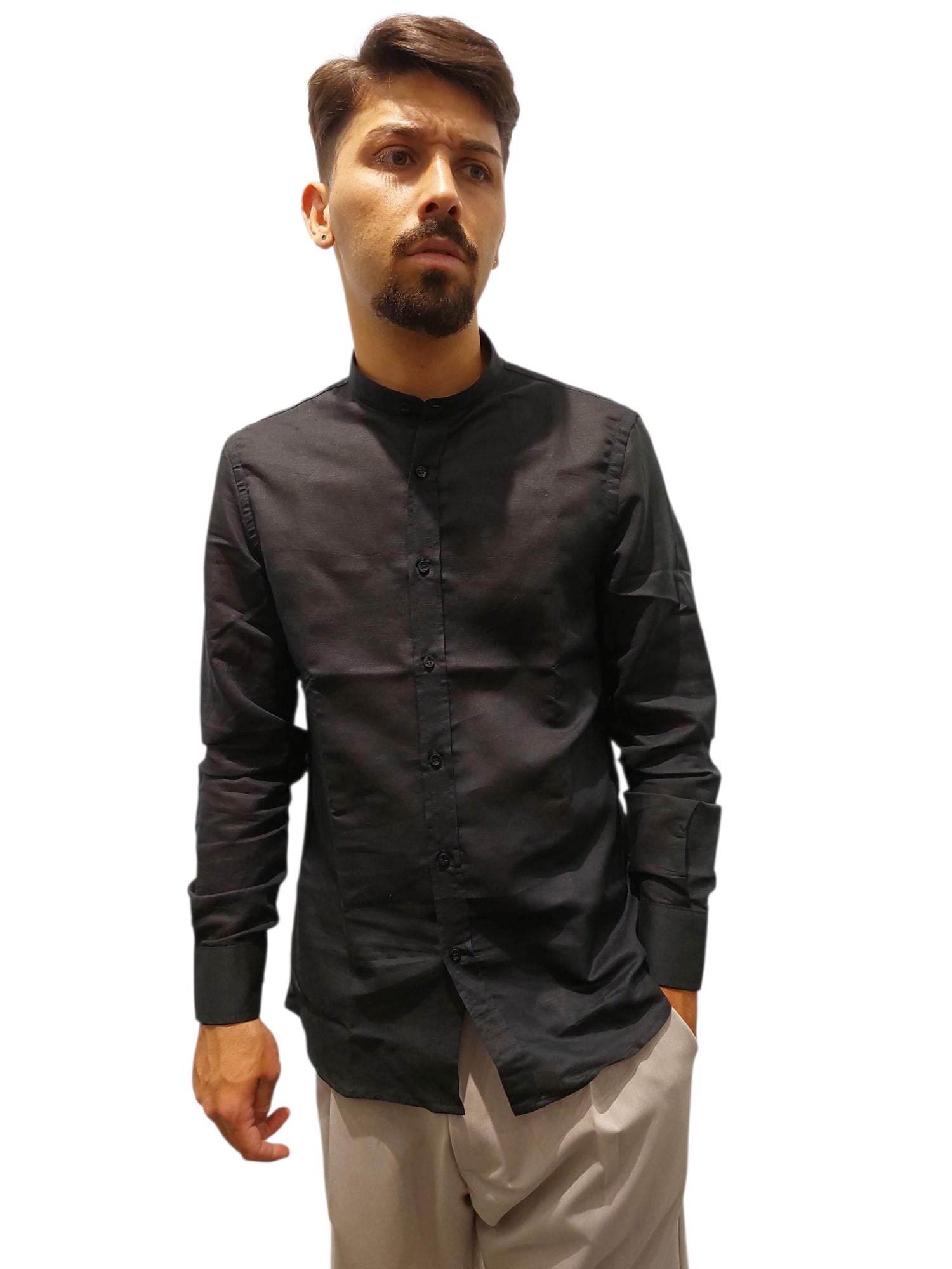 Camicia di Lino-Guru john ferretto
