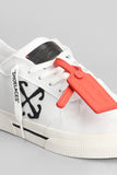 OFF-WHITE  SNEAKERS NEW LOW VULCANIZED IN COTONE BIANCO