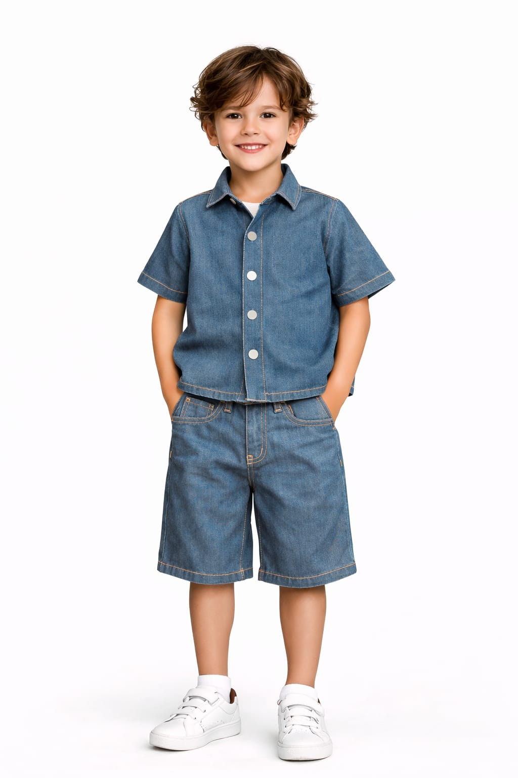 COMPLETO JEANS IMBRIAN KIDS