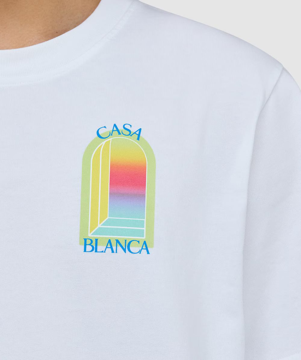 Black & Pink Arches Short Sleeve T‑Shirt