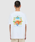 White Flower Court Icon Short Sleeve T‑Shirt