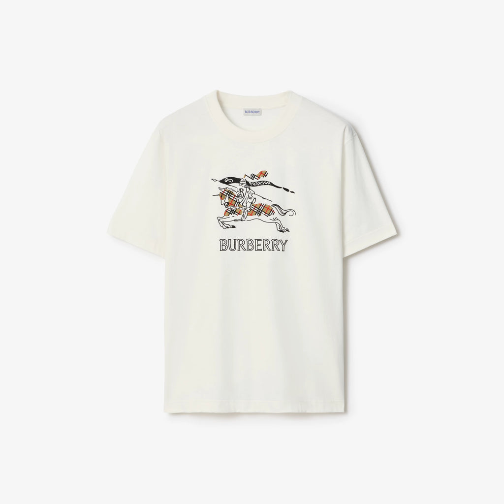 T-shirt in cotone con EKD disegnato