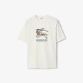 T-shirt in cotone con EKD disegnato